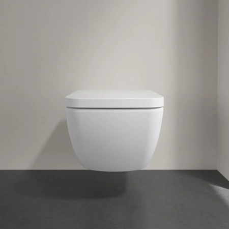 Унитаз подвесной Villeroy & Boch Venticello 4611R0RW безободковый, белый матовый