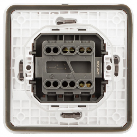 Переключатель одноклавишный Эра Эра Эксперт 11-1523-01