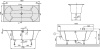 Ванна Villeroy&Boch O.Novo 170x75 UBA170CAS2V-01
