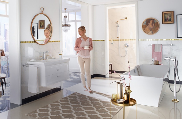Смеситель для ванны hansgrohe METROPOL CLASSIC 31445090