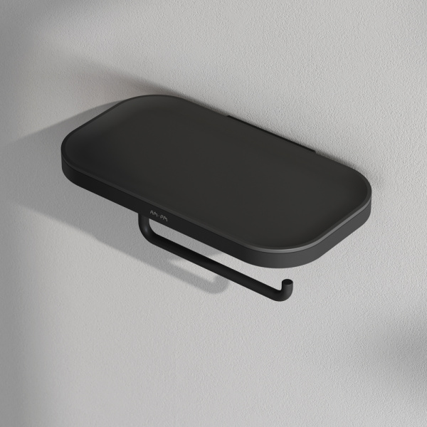 Держатель для туалетной бумаги AM.PM Func A8F341422 черный матовый