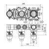Смеситель Almar Modular E186904 черный