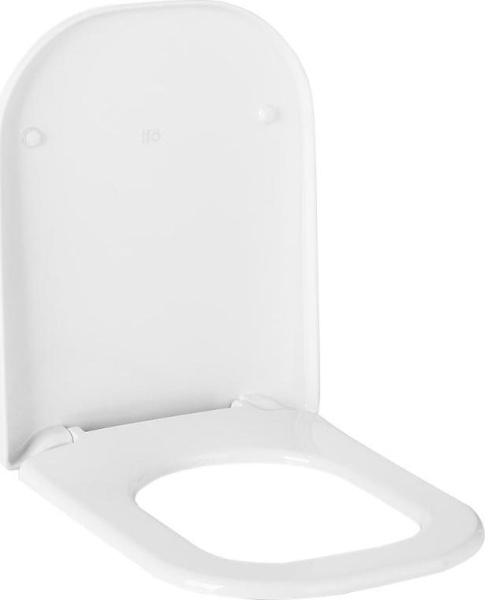 Крышка-сиденье для унитаза Geberit Smyle 500.236.01.1 с микролифтом, белый