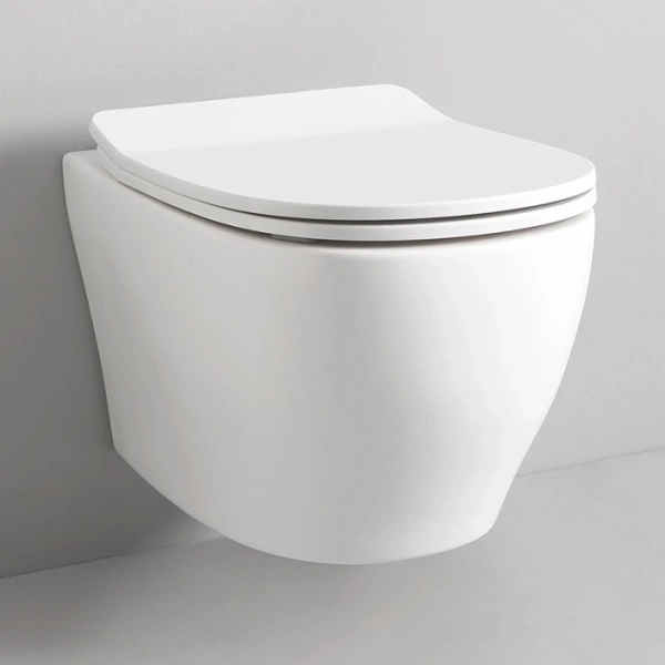 Унитаз подвесной Artceram Ten TEV006 05 00 безободковый, белый матовый