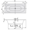 Акриловая ванна Villeroy&Boch Loop & Friends 180x80 UBA180LFS2V-01