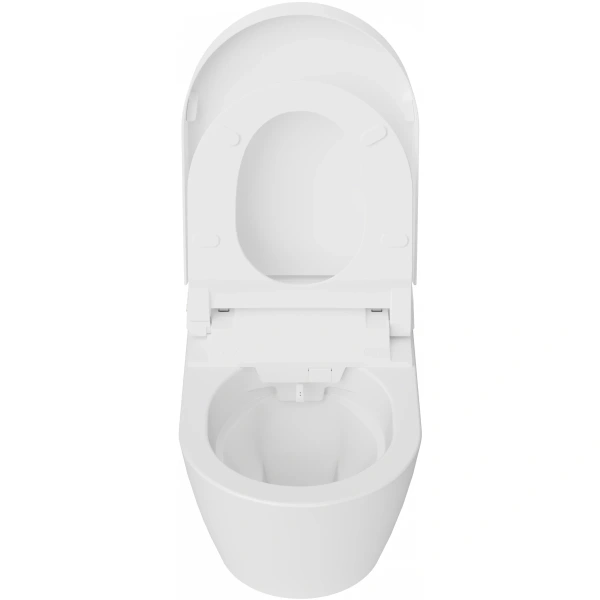 Унитаз подвесной Creavit WQ Smart WQ320-11CB00E-0000 безободковый, белый