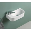 Раковина CeramaLux 78204R 40x21,5 см R, рукомойник, белый