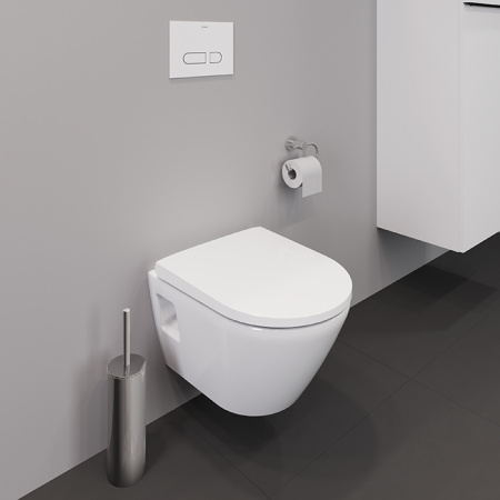 Подвесной унитаз Duravit D-Neo 45870900A1 с крышкой-сиденьем