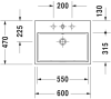 Раковина Duravit Vero Air 60 2350600000