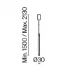 Подвесной светильник Maytoni Technical Луч P022PL-L10MG3K