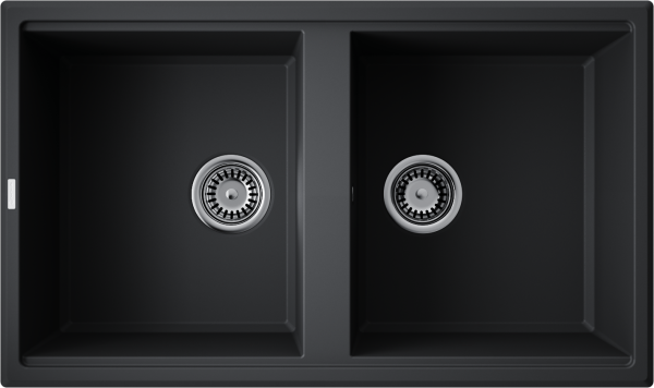 Кухонная мойка Omoikiri Tedori 86-2 4993924 черная матовая