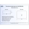 Раковина 50x40 см GID LuxeLine D1302h130