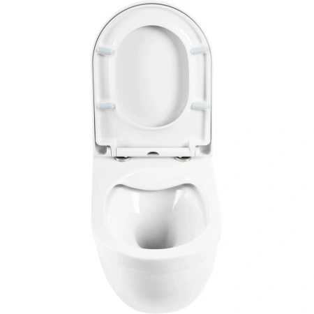 Унитаз подвесной BelBagno Senso-R BB017CHR безободковый, белый