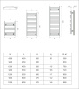 Полотенцесушитель электрический Neoinox RONDO 1200x600 POL хром