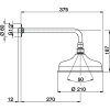 Верхний душ Cisal Shower DS01340021