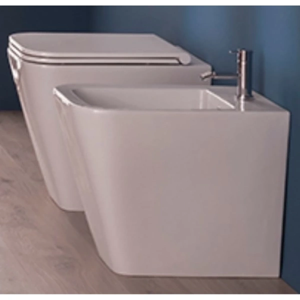 Унитаз приставной Globo Stone ST002bi