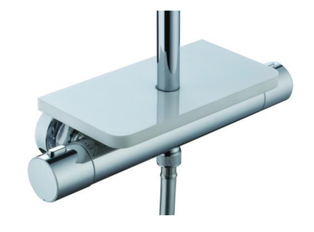 Душевая стойка Jacob Delafon Elite E35335-CP с термостатом