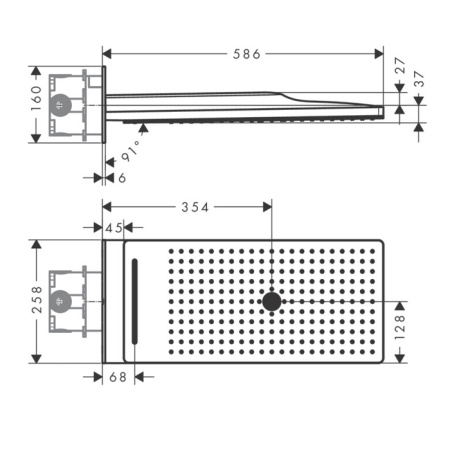 Верхний душ Axor ShowerSolutions 35283000