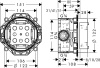 Монтажная коробка Hansgrohe Ibox Universal 01800180