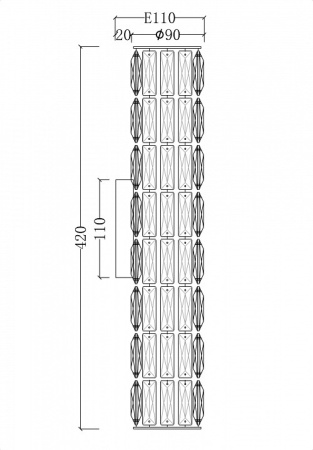 Бра Maytoni Talento DIA008WL-02CH