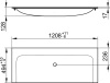 Раковина Keuco Plan 120 32980311200