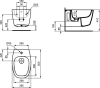 Биде подвесное Ideal Standard Dea T509801