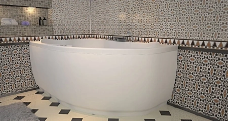 Акриловая ванна Aquanet Capri 160х100 203914 белый