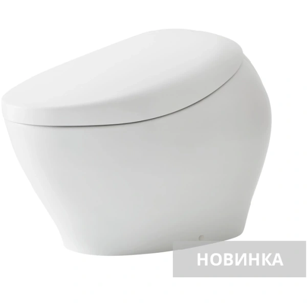 Электронный унитаз-биде напольный Toto Neorest NX CS901VR#NW1 безободковый, торнадо, с сиденьем микролифт, белый