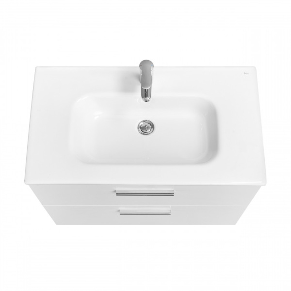 Тумба под раковину Roca Victoria 80 A857470806 белый глянец