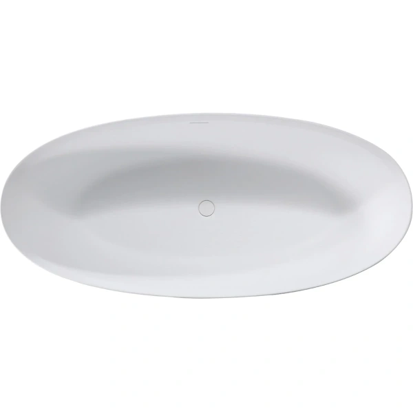 Ванна из литьевого мрамора Vincea Solid Surface VBT-4S01MW 170x76 см, отдельностоящая, белый матовый
