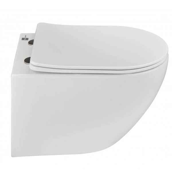 Унитаз подвесной Teka Manacor 117320002 NEW безободковый, с сиденьем микролифт, белый