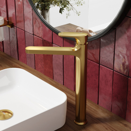 Смеситель для раковины WasserKRAFT Havel 3603H золото