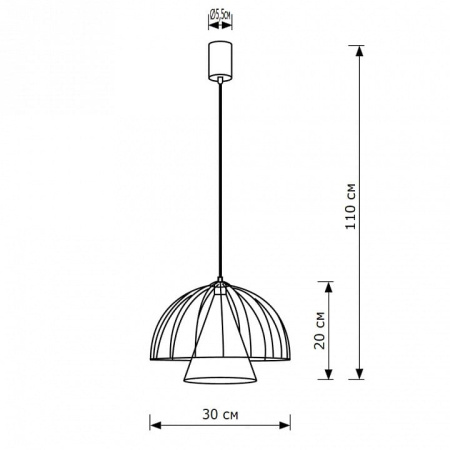 Подвесной светильник Lighthall Iris LH012096
