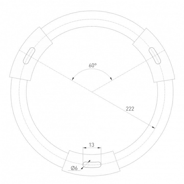 Накладной светильник Arlight RONDO 034820
