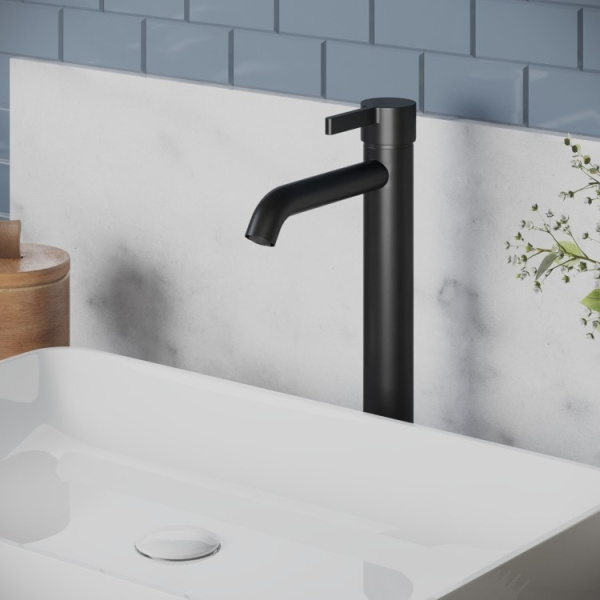 Смеситель для раковины Paini Brera 74PZ205OLL черный матовый