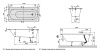 Квариловая ванна Villeroy&Boch Oberon 170x75 UBQ170OBE2V-01