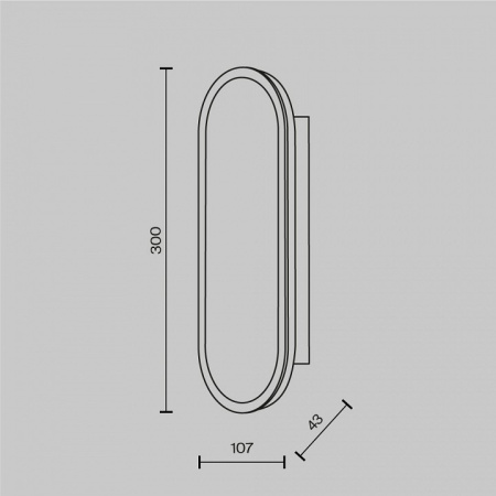 Накладной светильник Maytoni Perlamour MOD429WL-L15BSK