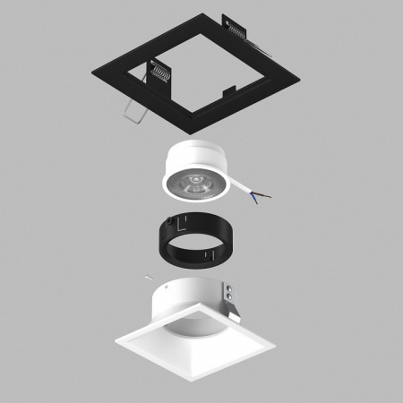 Встраиваемый светильник Lightstar Domino D51706BMOD