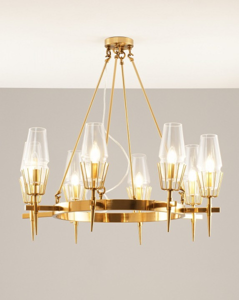 Люстра на штанге Moderli Stella V10360-8P