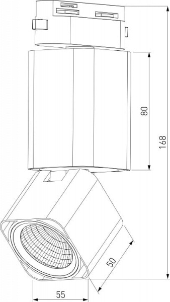 Светильник на штанге Elektrostandard Cubus a062877