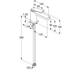 Смеситель для раковины Kludi Decus 54290N075 брашированное золото
