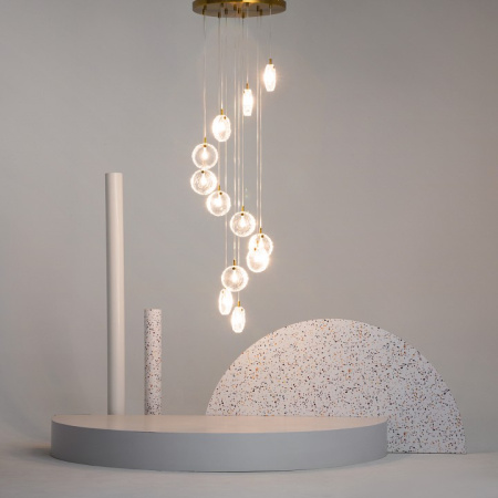 Подвесная люстра Maytoni Мороз MOD254PL-12BS