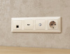 ТВ-розетка без рамки Ambrella Volt ALFA MA313050