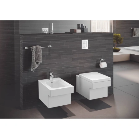 Унитаз подвесной Grohe Cube Ceramic 3924400H безободковый, альпийский белый