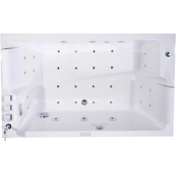 Акриловая гидромассажная ванна 170x100 см Orans 62115L0