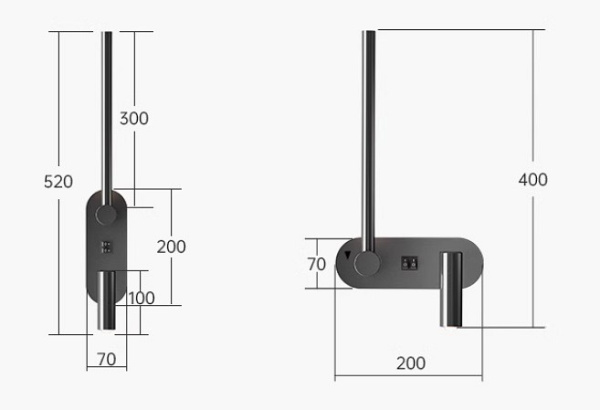 Бра Inodesign Botolf Botolf Black 44.4054