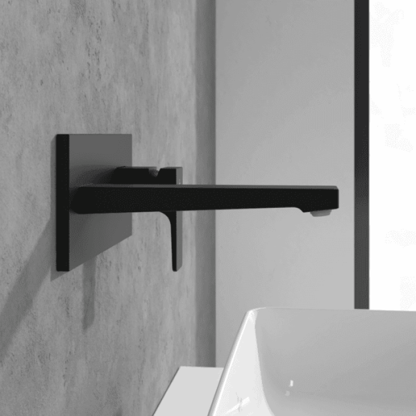 Смеситель для раковины Villeroy&Boch Architectura Square TVW125003000K5 черный матовый