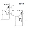Писсуар Villeroy&Boch Architectura 55740001