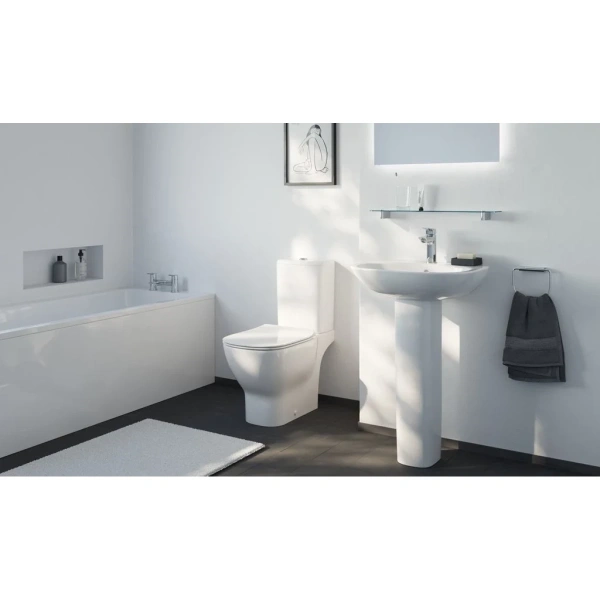 Чаша напольного безободкового унитаза Ideal Standard Tesi T0087V1