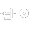 Крючок Bemeta Omega 104206262